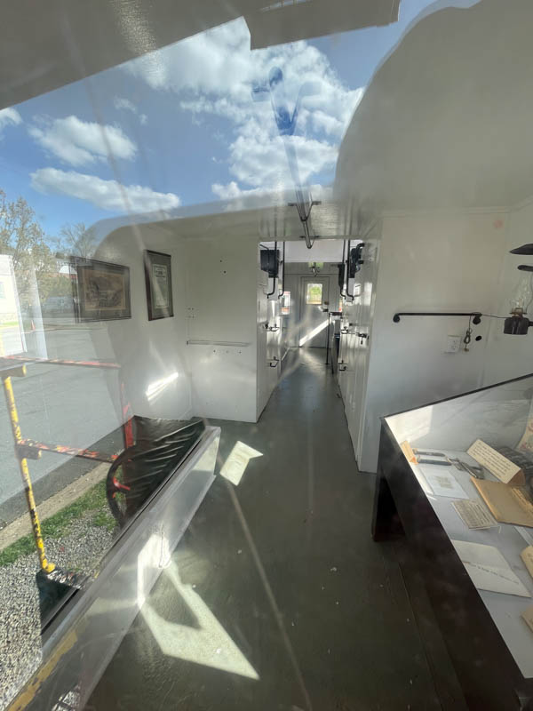 inside red caboose vienna va