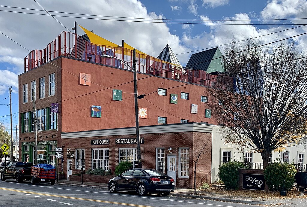 A museum and a restaurant in Winchester, Virginia.