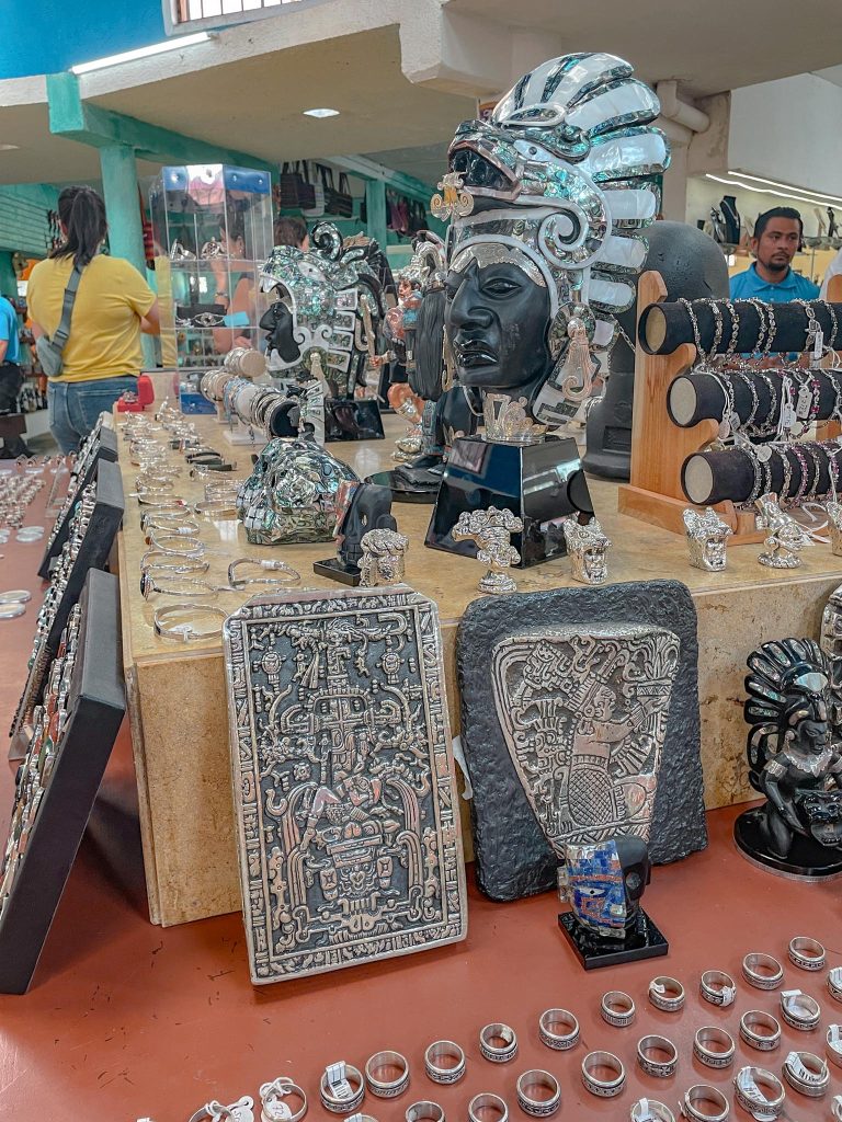 mayan silver store in mexico