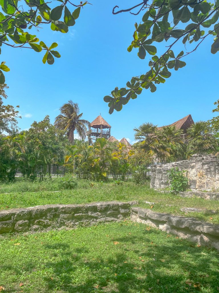 mayan ruin and archaeological park