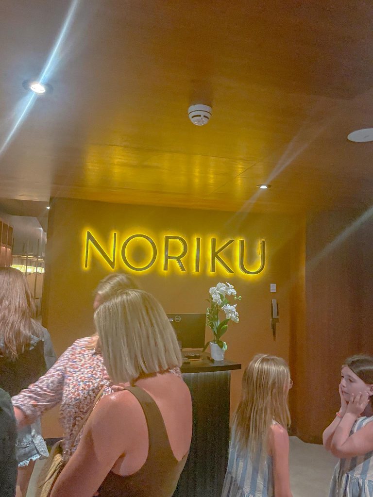 noriku restaurant sign