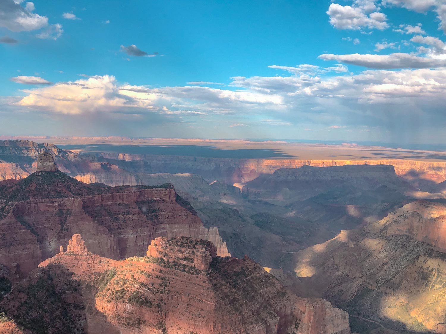 View of Grand Canyon North Rim.