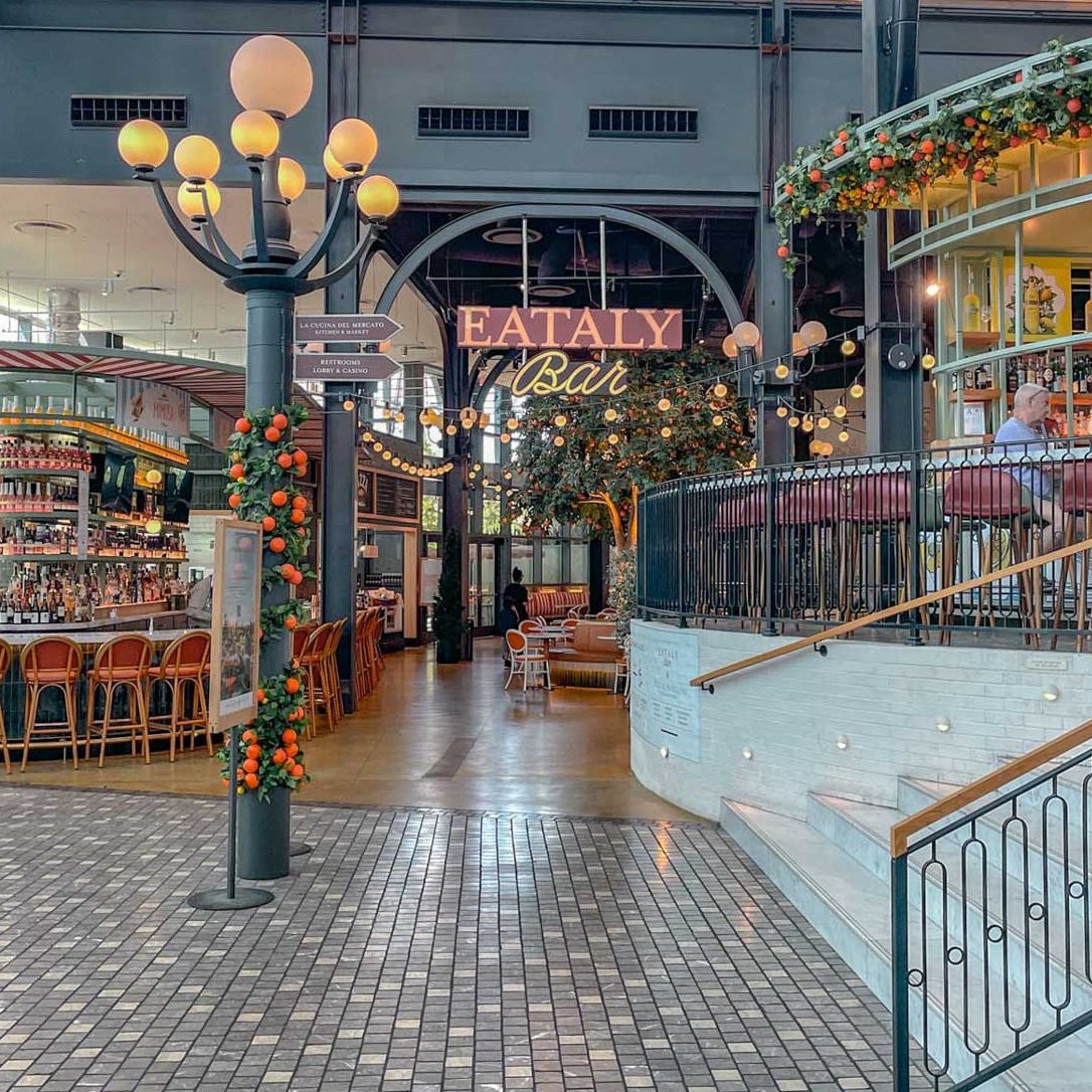Eataly Bar inside a hotel in Las Vegas.