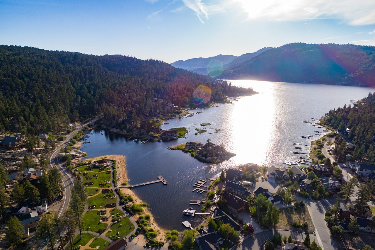 The Lake at Big Bear Mountain.