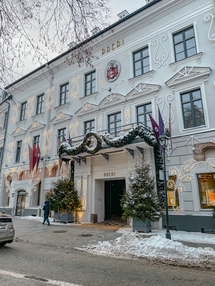 old town christmas time