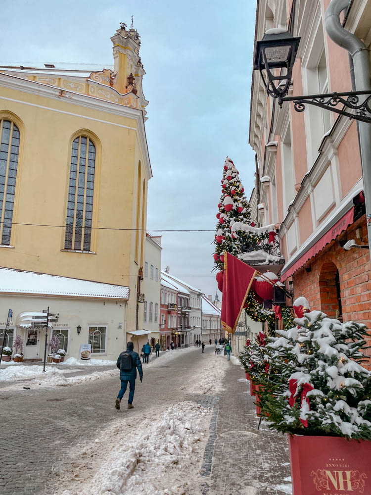 old town christmas time