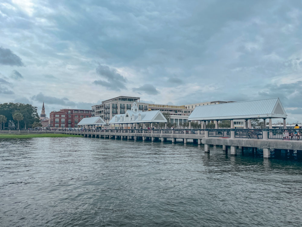 Charleston, South Carolina Boardwalk.