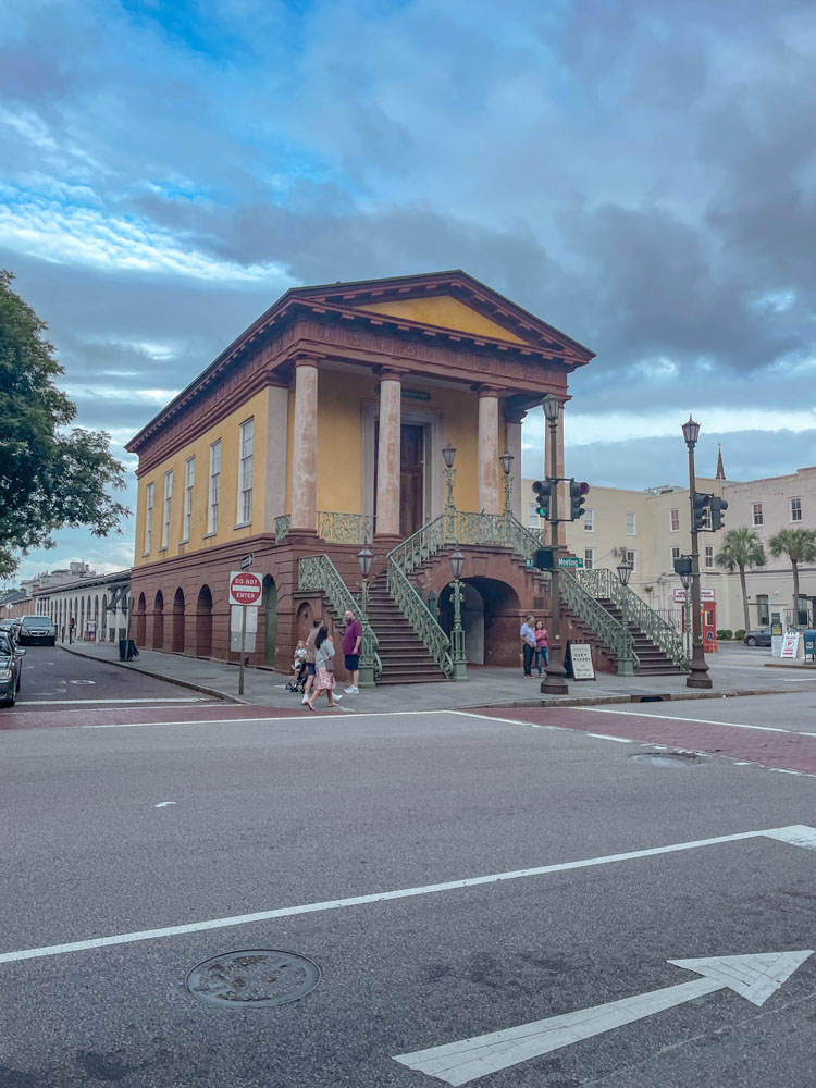 An old building in Charleston, South Carolina.