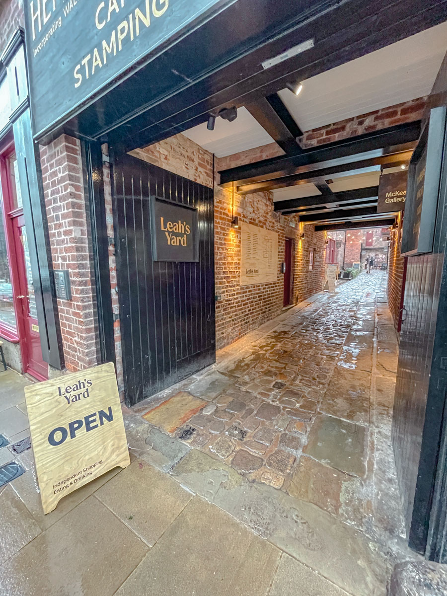 The entrance of creative in Sheffield, UK.