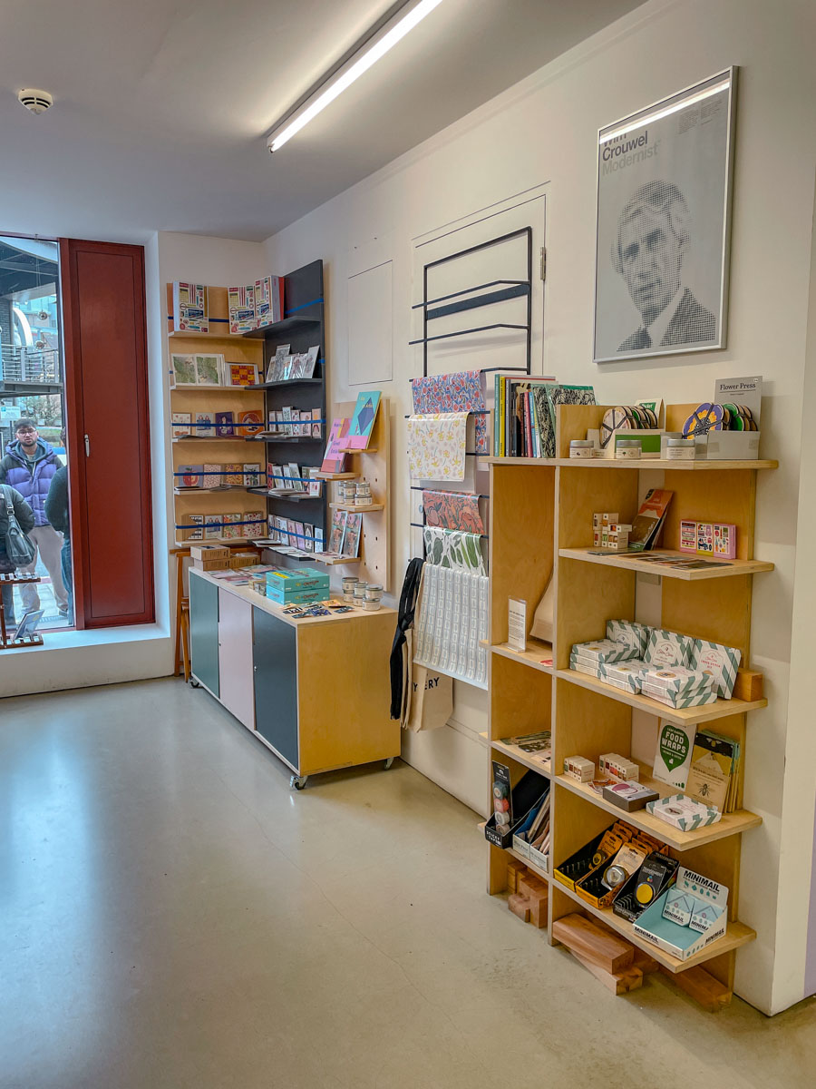 The inside of a shop with gifting items.