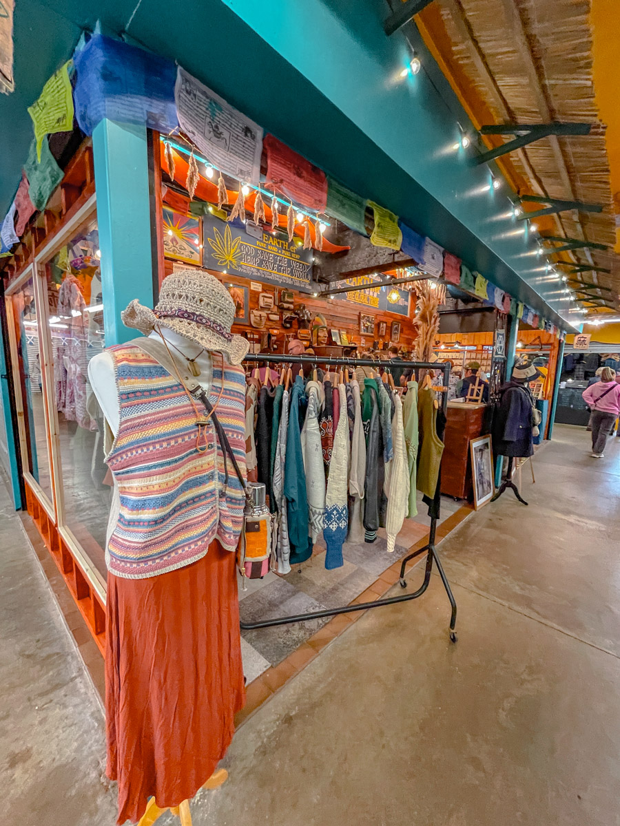 Merchant City apparel store.