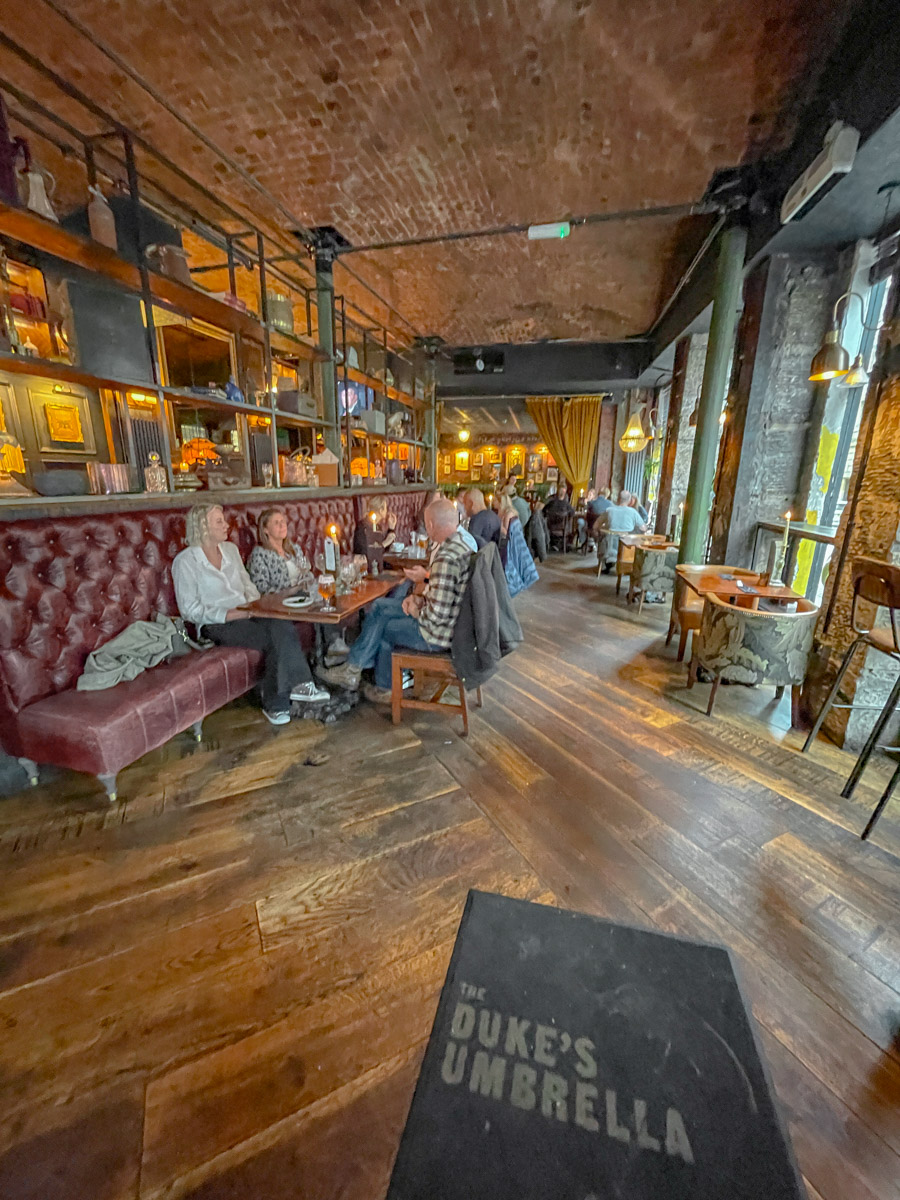 A restaurant in Glasgow.